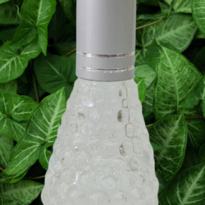 Arabian Cultural beautiful conical empty Attar bottle with silver cap size 8ml